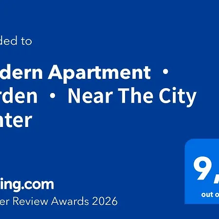 Modern Apartment Garden Terrace Secure Parking Prague